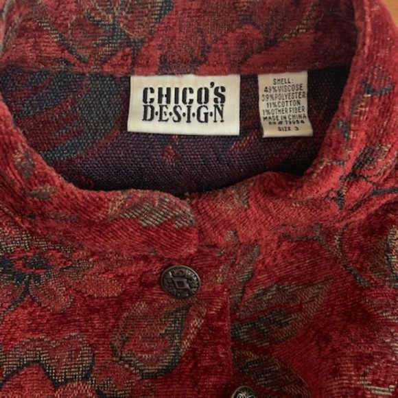 Chicos Design Size 3 Jacket - Picture 2 of 2